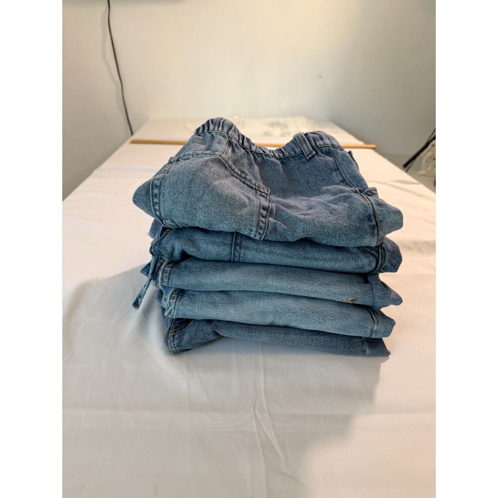 Women's Size 14 Jean Shorts Bundle 5 Pairs Maurice's & Angels Forever Young EUC - Picture 2 of 15